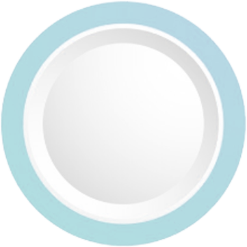 blue plate