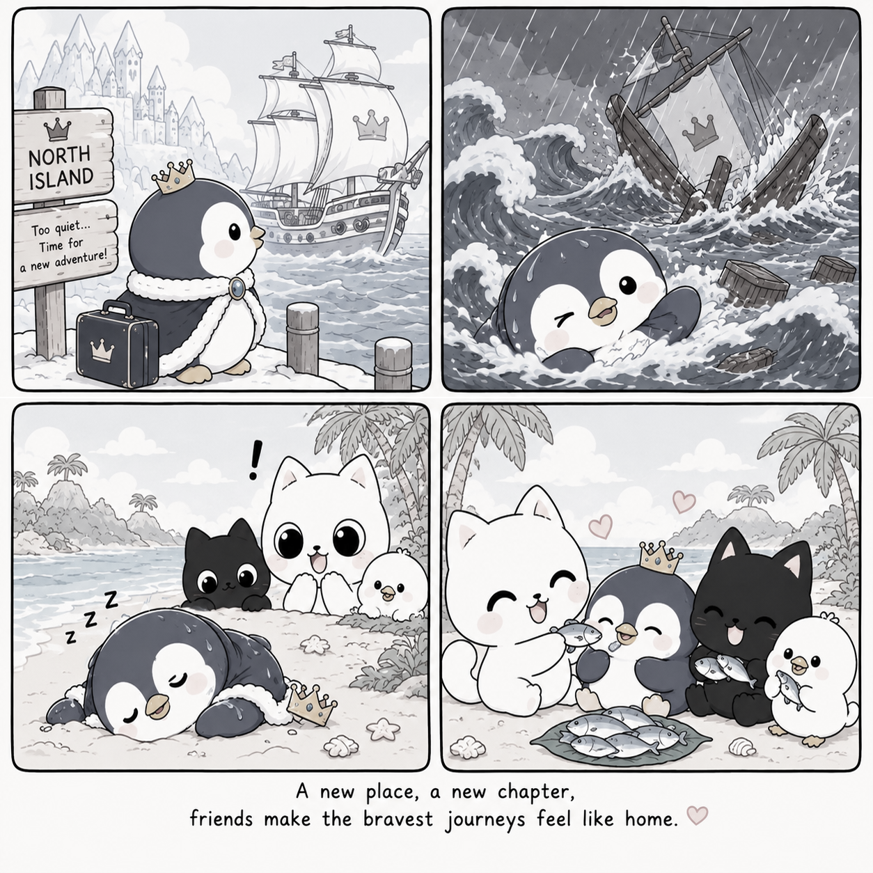 A New Chapter adventure comic