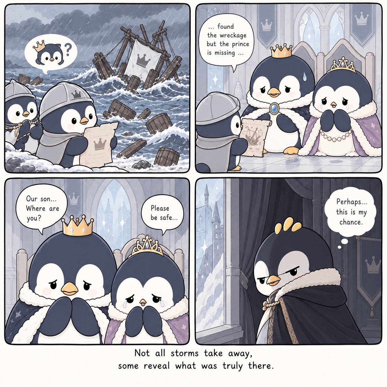 The Missing Prince adventure comic