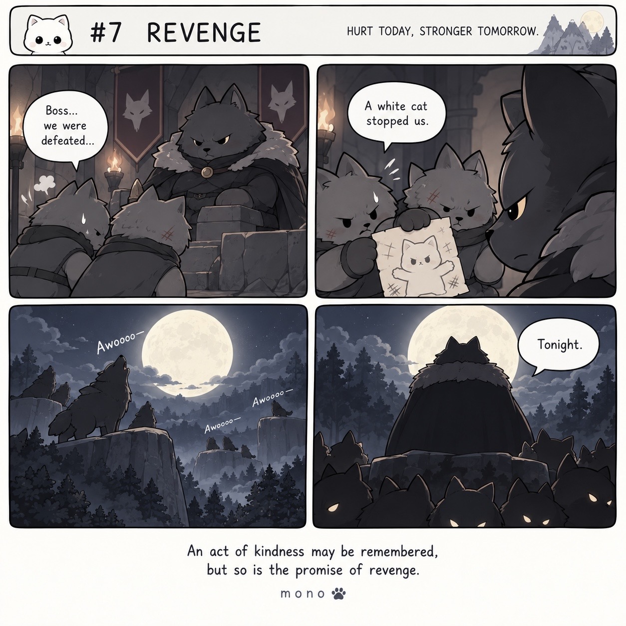 Revenge adventure comic