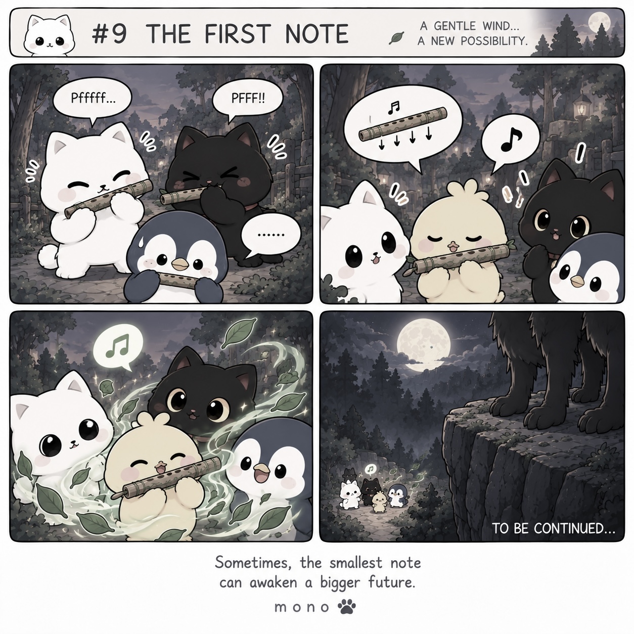 The First Note adventure comic