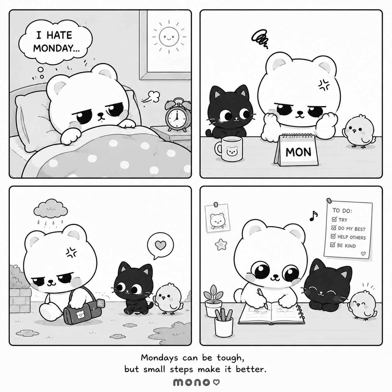 I Hate Monday comic