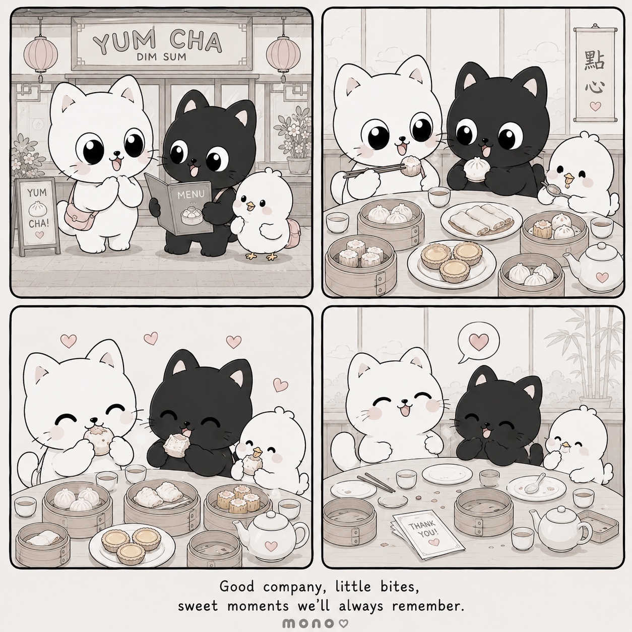 Yum Cha Day dim sum comic