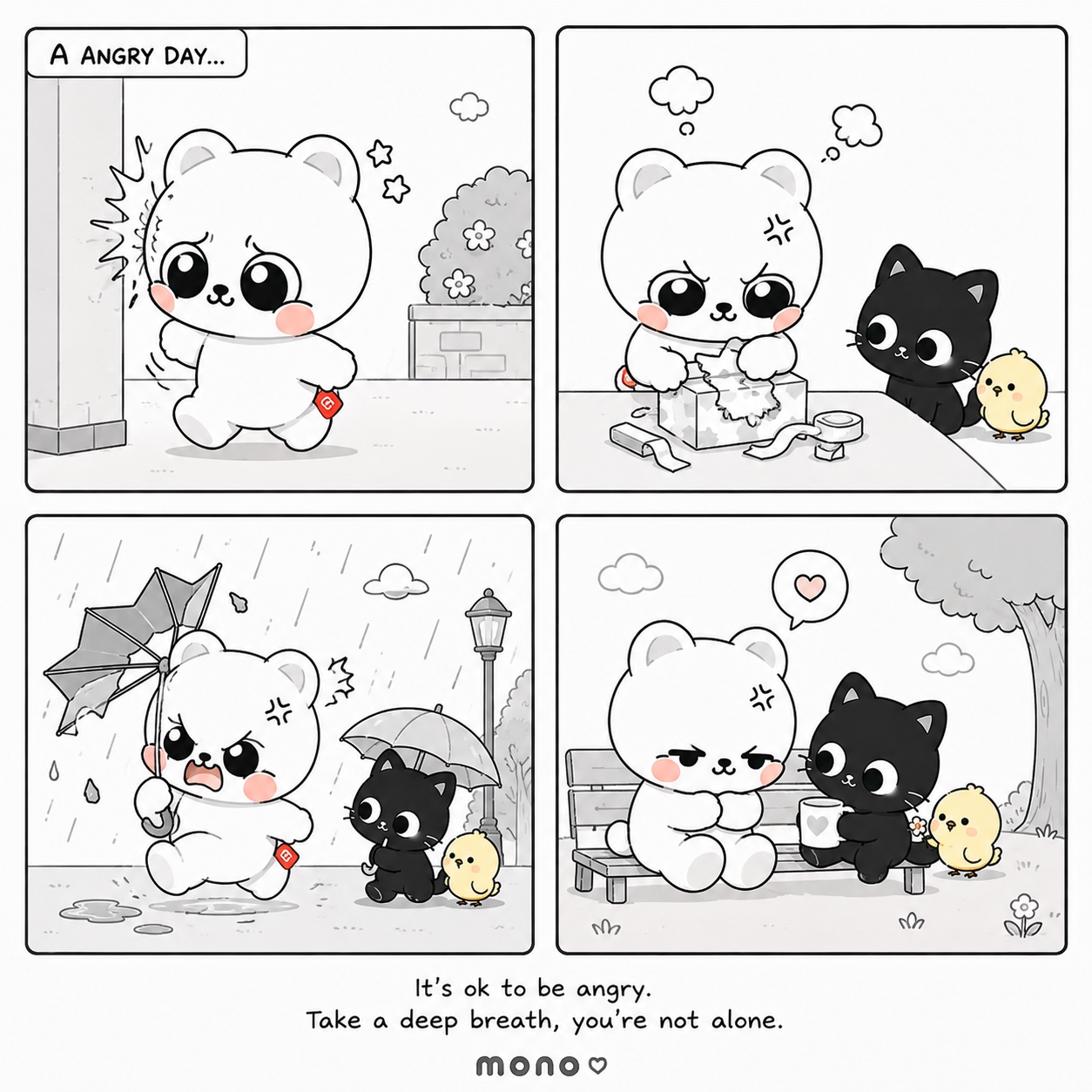 An Angry Day comic
